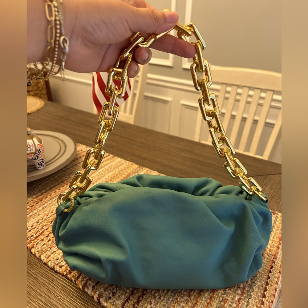 💯 original Bottega Veneta The Chain Pouch Bag with alternative shoulder strap